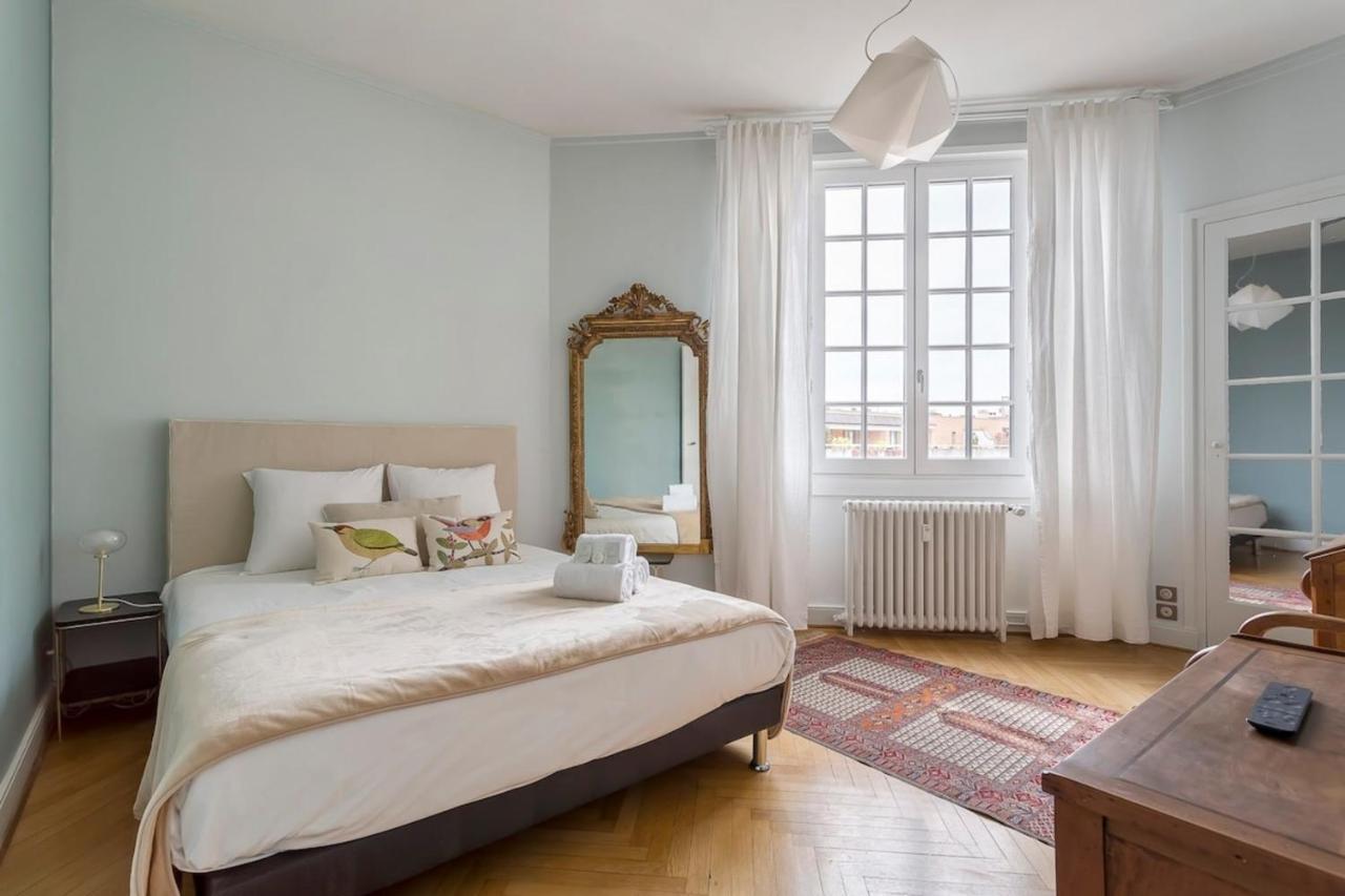 Suite des Belges Parc Tête D'Or - 4 à 6 voyageurs Lião Exterior foto
