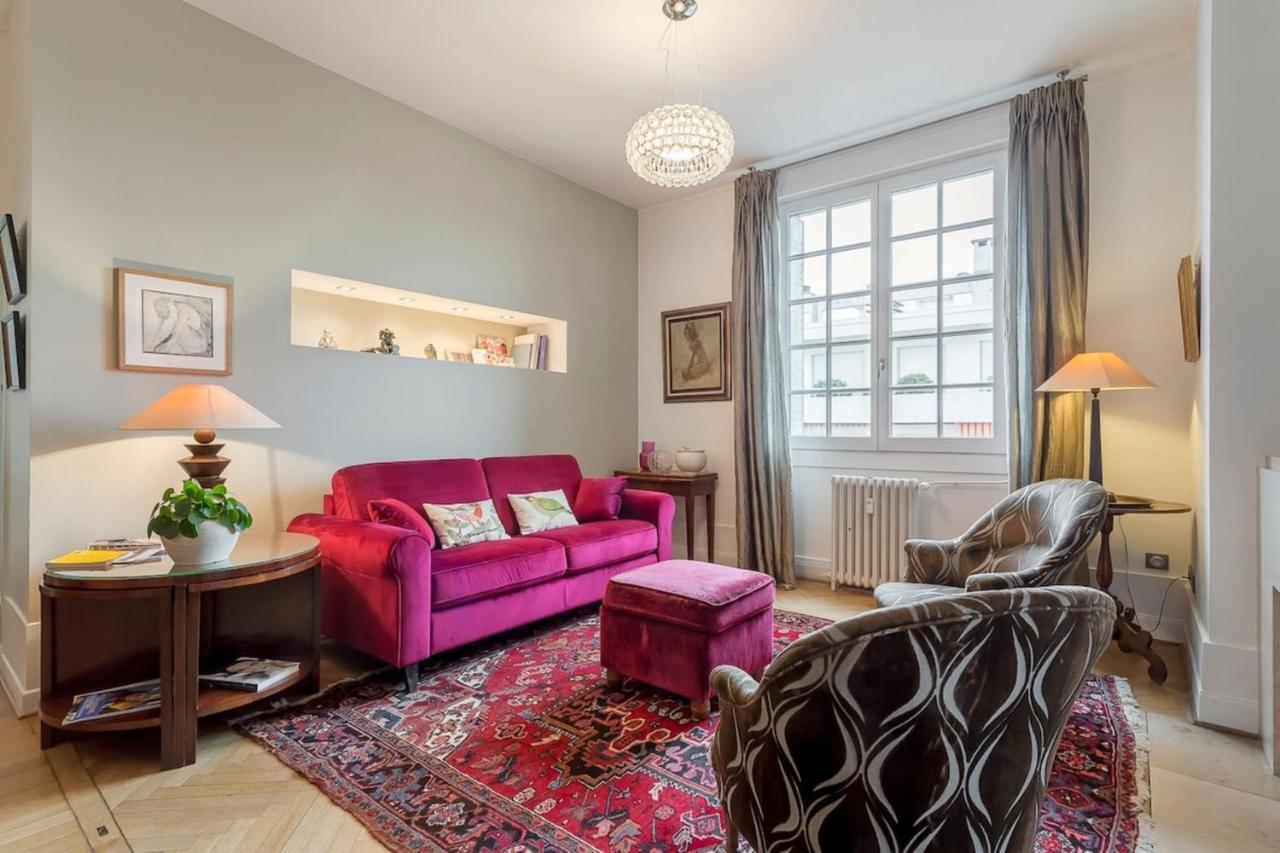 Suite des Belges Parc Tête D'Or - 4 à 6 voyageurs Lião Exterior foto